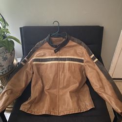Roundtree & Yorke Genuine Leather Jacket 