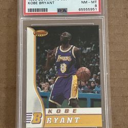 “KOBE BRYANT” RC!!! 96-97 Bowman’s Best # 23!!! PSA 8 NM/MINT!!!😎