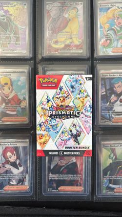 Pokemon Prismatic Evolutions Booster Bundle Sealed