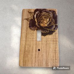 Wood Light Switch Cover