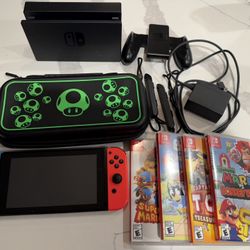 Nintendo Switch + Accessories 