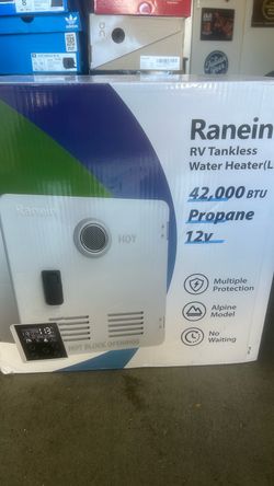 Ranein RV Tankless Water Heater 42000 BTU Propane