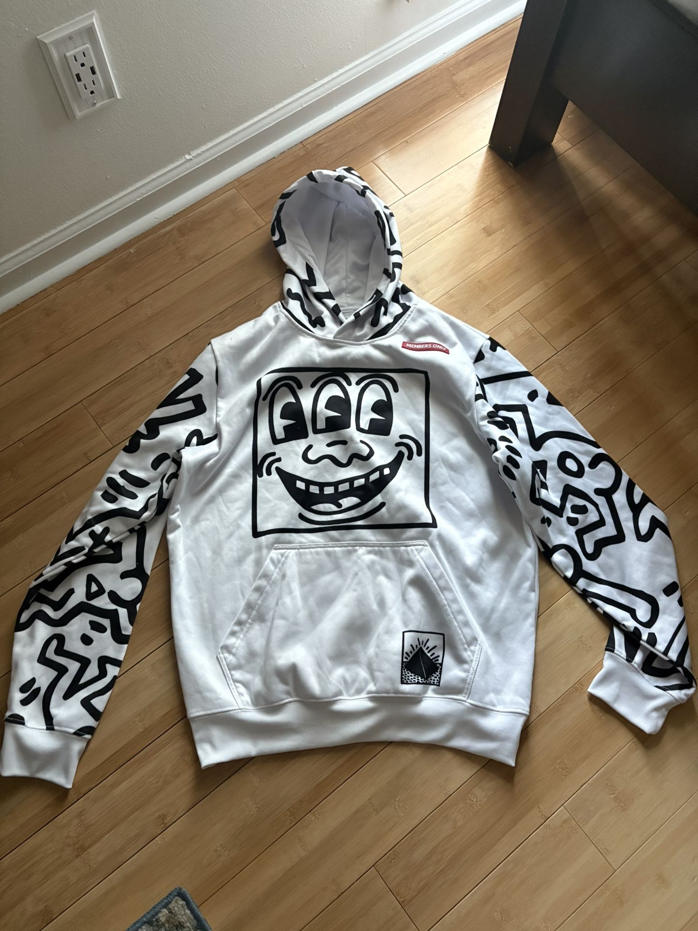 K.Haring members only hoodie (medium)