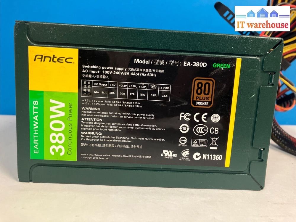 Antec 380 Watt Power Supply PSU