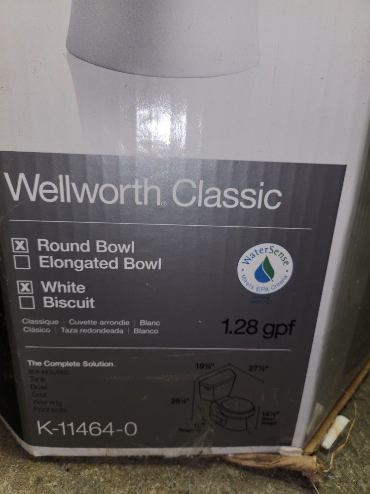 Brand New Toilet.