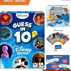 Cinderella & Friends: Guess in 10 Disney Game for Fun Family Nights, Ages 6+€
