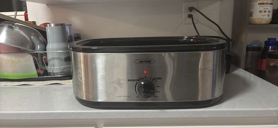 Survivi Stainless Steel Electric Roaster Oven