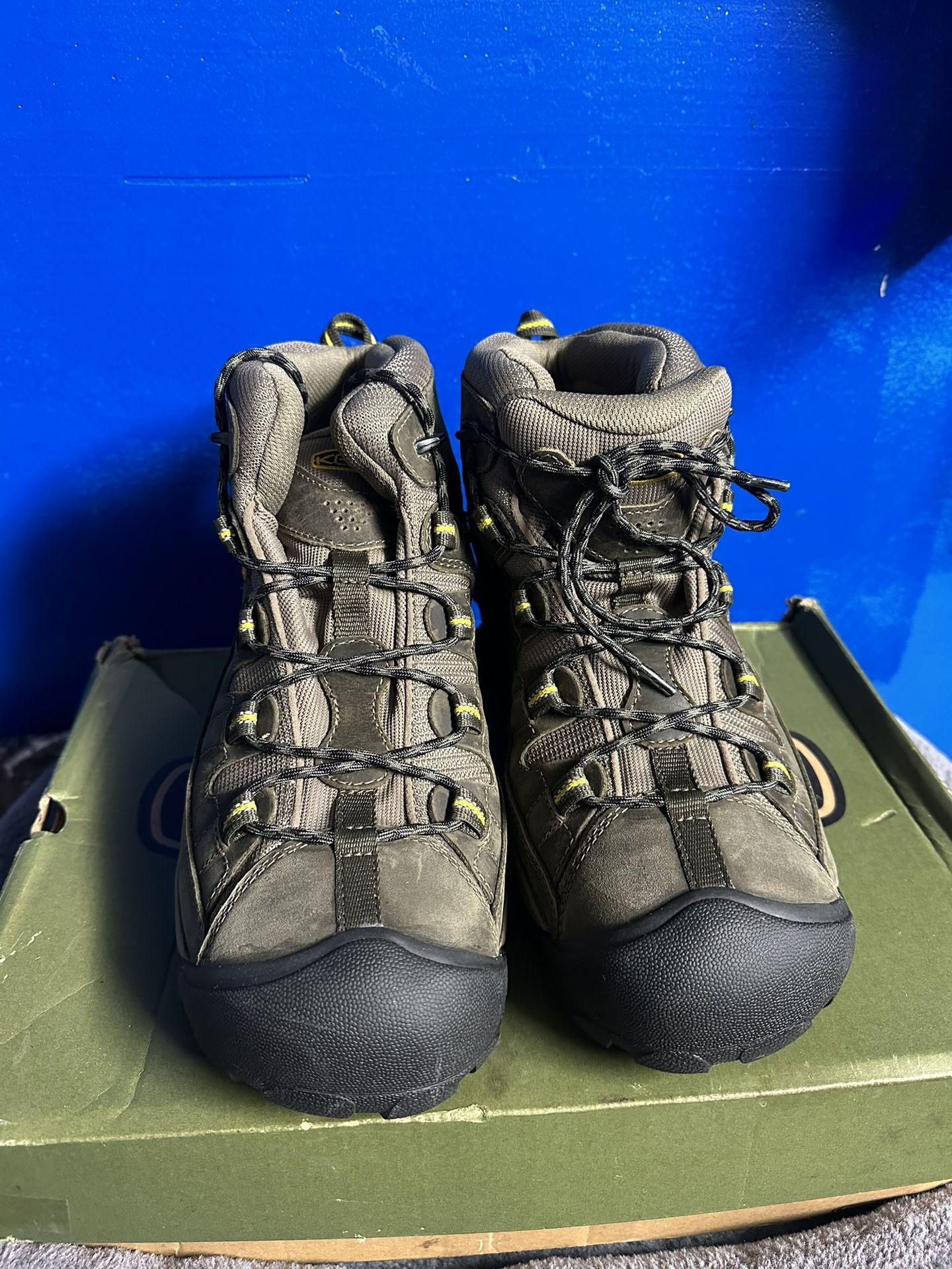 KEEN Men's Targhee 2 Mid Height Waterproof Hiking Boots