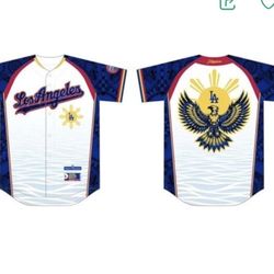 2025 Filipino Night Dodger Jersey- Size XL