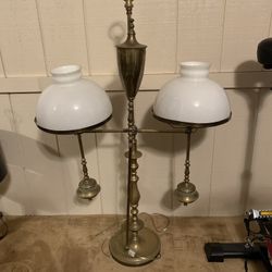 Vintage Student Double Lamp
