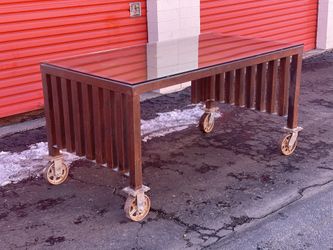 Industrial Steel Desk