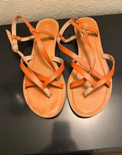 Tan sandals