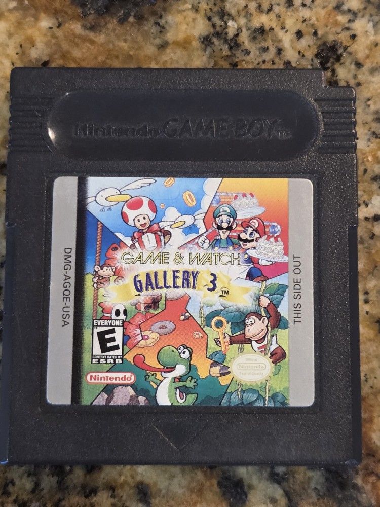 Super Mario Gallery 3 Game Boy Color