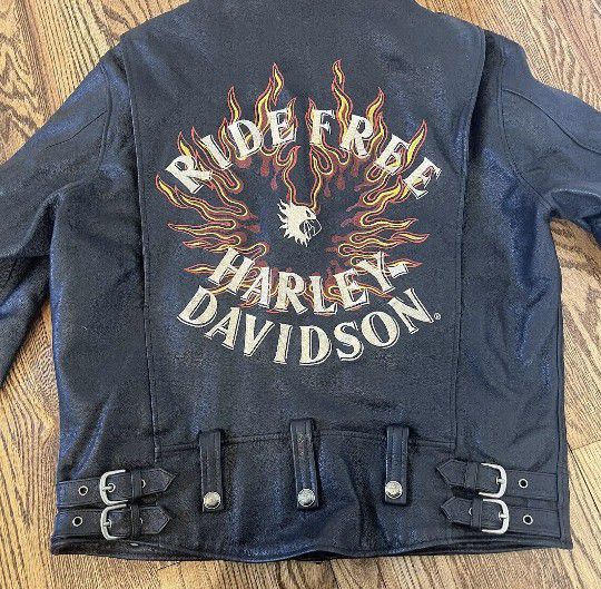 NEW LOW PRICE....Harley Davidson "Ride Free" Leather (XL)