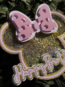 Mini Mouse Cake Topper