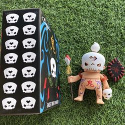 Ghost Tribe x Warrior OG 3D Retro Toy 7’ inch Collectible 2013 new