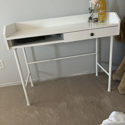 White Ikea Desk