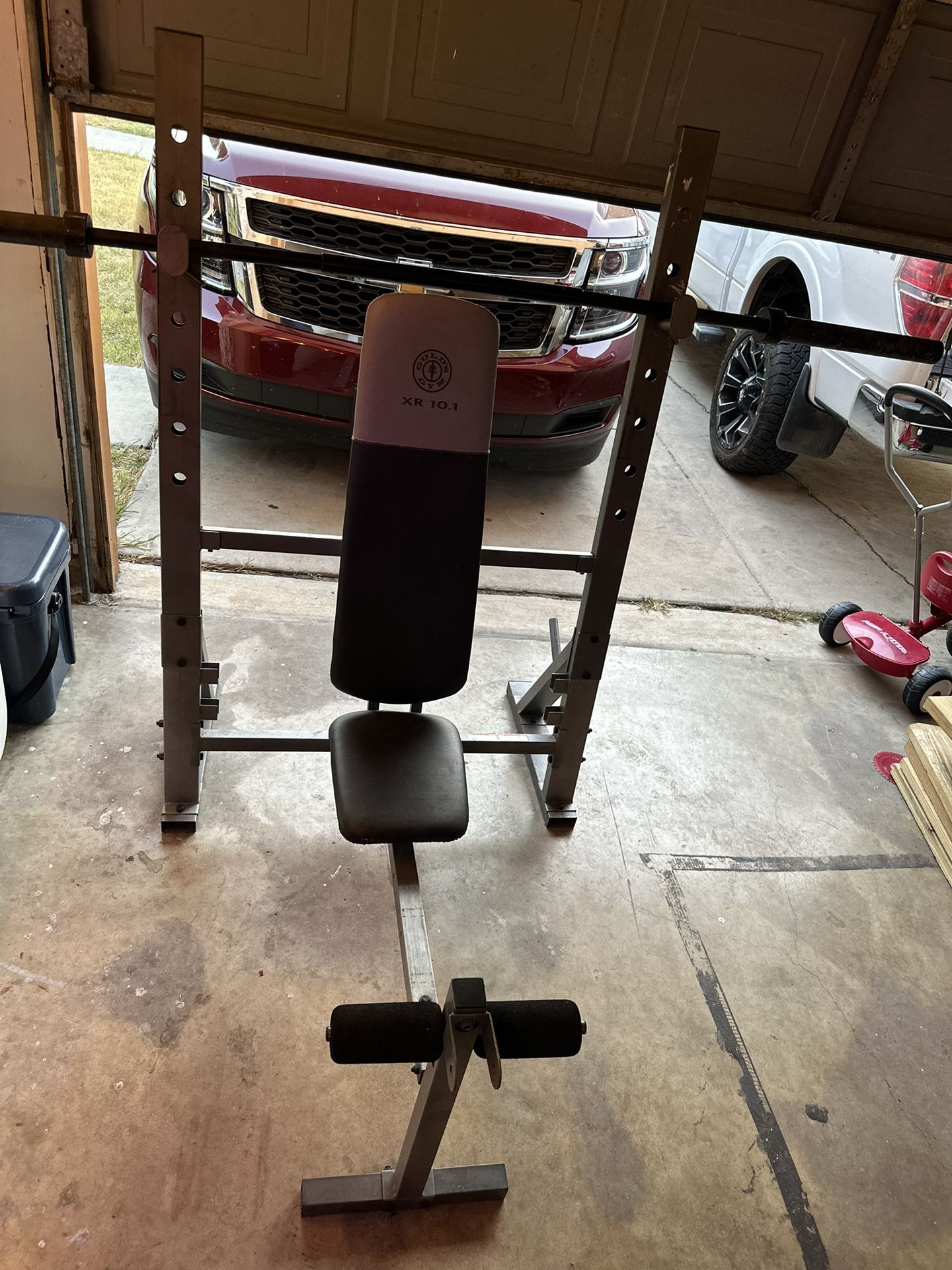 Lifting Bench Gold's Gym Xr Weight Bench Gold's Gym Xr