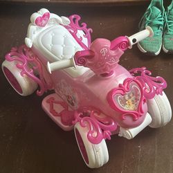 Princess Bubble Ride On