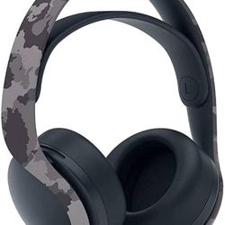 Sony Playstation Pulse 3D Wireless Headset - Gray Camoflauge (PS5 & PS4) (Bluetooth)
