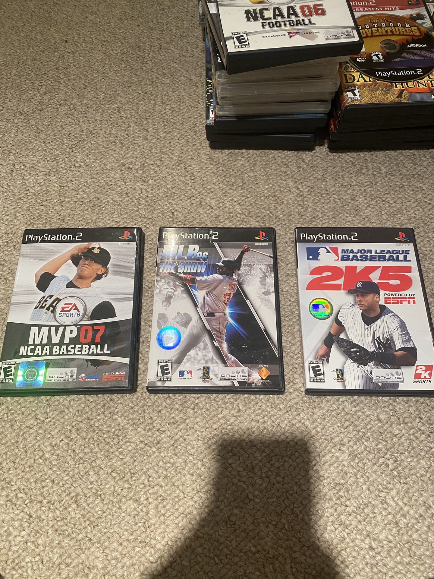 PlayStation 2 Baseball Games $4 Each