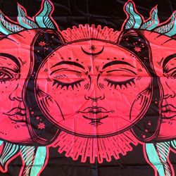 Three Suns Celestial Flag BRAND NEW