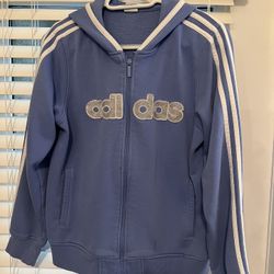 Women’s Adidas Hoodie with zipper - Medium