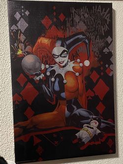 Harley Quinn wall decor