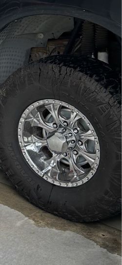 17” Chrome 8x170 8 lug wheels F250/f350