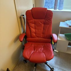 Heated Massage Desk Chair