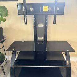 Z-Line TV Stand (Metal & Glass)