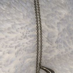 Vintage Solid Jade Elephant Pendant with Sterling chain