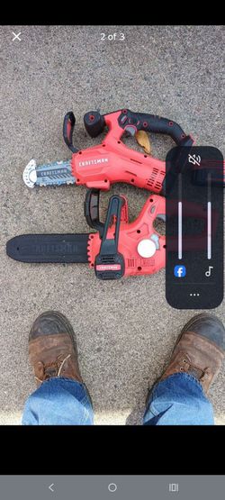 20 volt 40 amp cordless Craftsman chainsaws