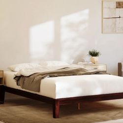 KING MATTRESS + BED FRAME 