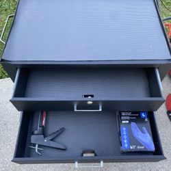Tool cart/box 2-drawer With Everything You See In Photos. $88