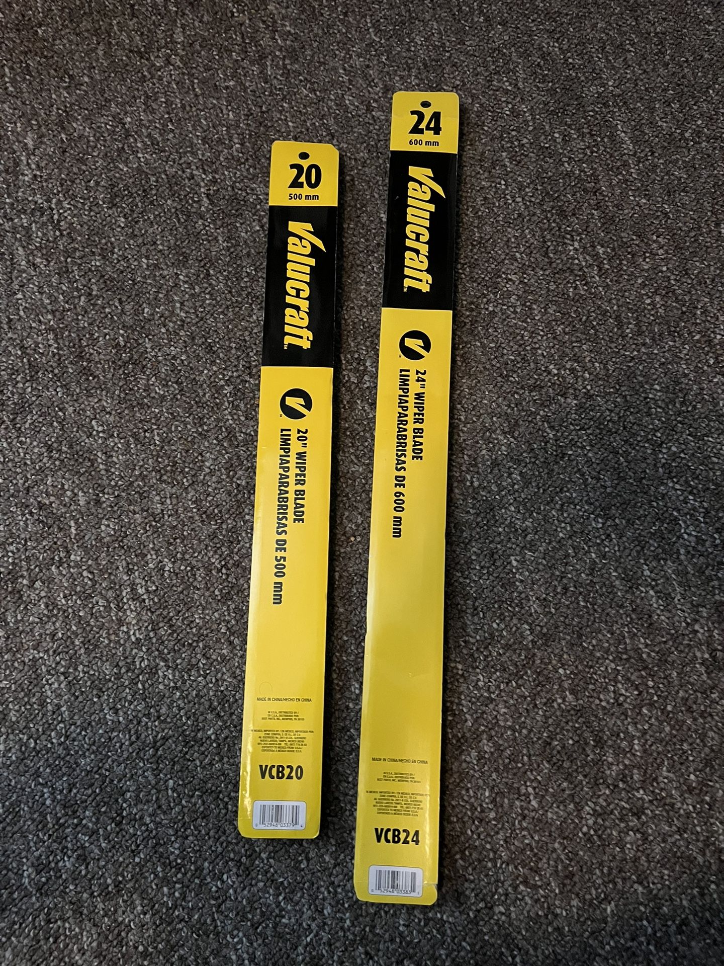 Brand New 20-24 Inch Windshield Wipers