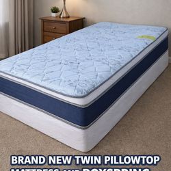 🟢TWIN PILLOWTOP SET $189