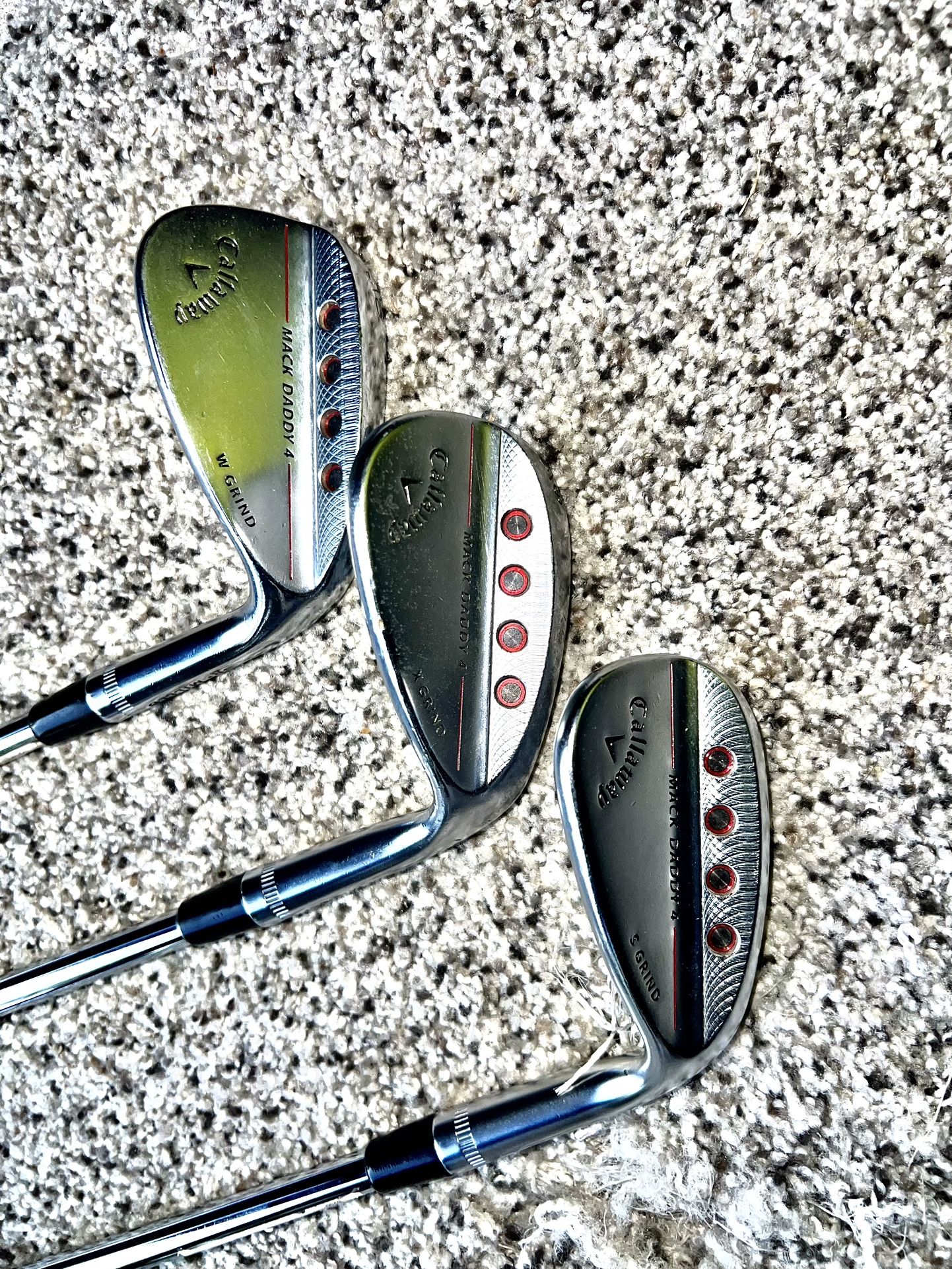 Callaway Mack Daddy 4 Wedge Set