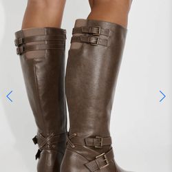 JUSTFAB Hally Buckle Boot