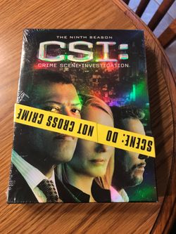 Brand New 9th season CSI Crime Scene Investigation dvd set new