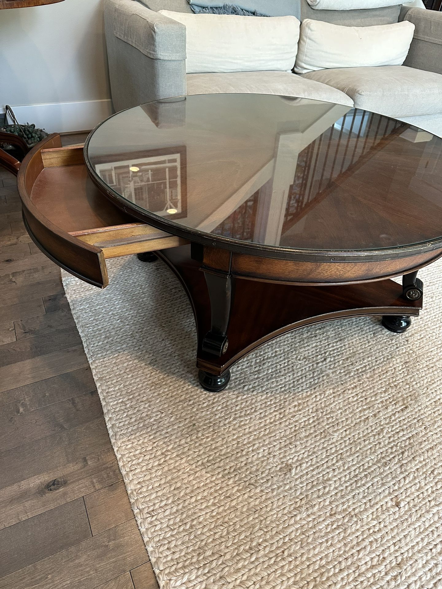 Coffee Table With Glass Top