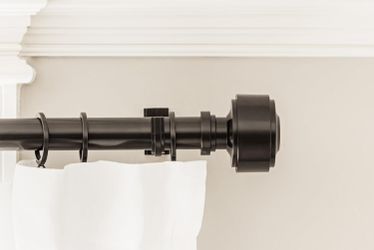 NEW 4' PREMIUM CURTAIN ROD