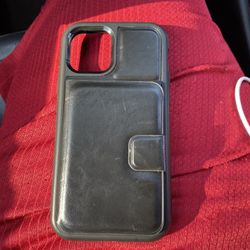 iPhone 12  Pro Leather Wallet Case 