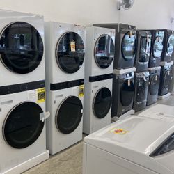New Stackable Washer And Dryer 