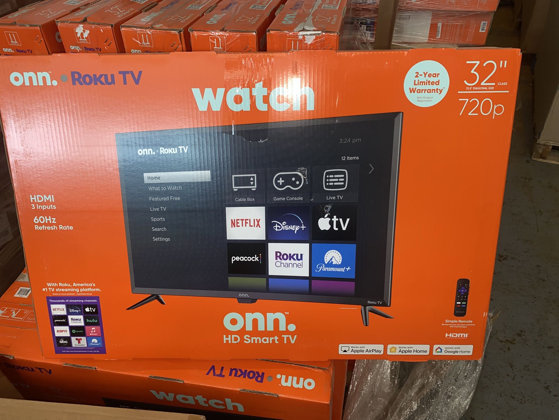 Onn 32” Roku Television 