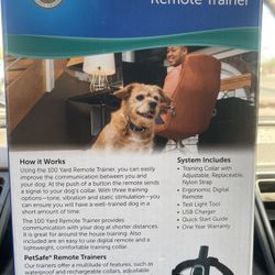 Pet Safe Remote Trainer Brand New