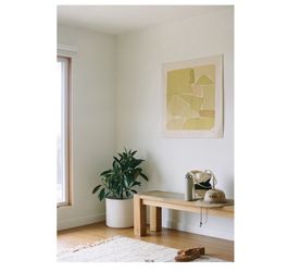 Upton! 36 x 36 Abstract Canvas (like NEW!)