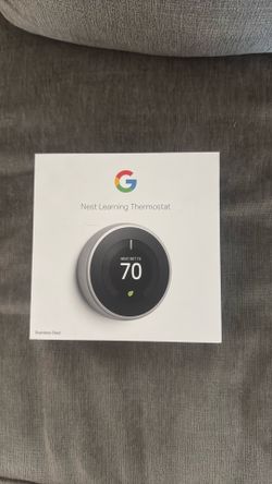Google Nest Learning Thermostat - SMART THERMOSTAT