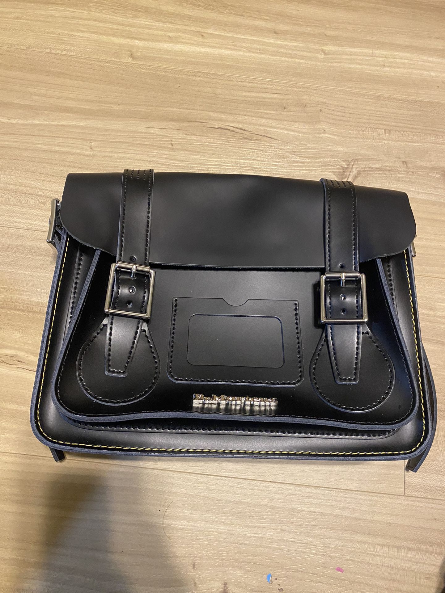 Doc Martens Leather Messenger Bag  