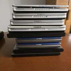 10 Old Laptops Only For Parts Or Repair Non working 